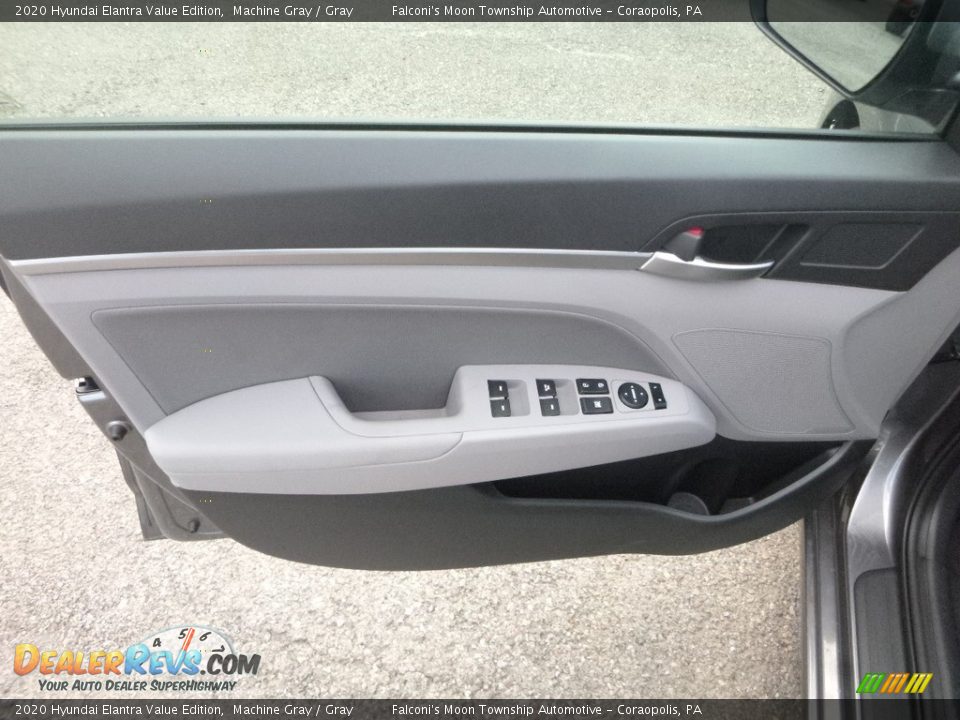 2020 Hyundai Elantra Value Edition Machine Gray / Gray Photo #10