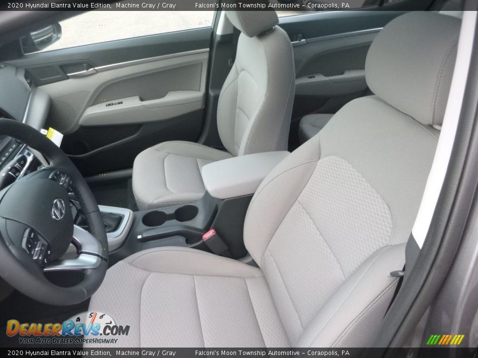 2020 Hyundai Elantra Value Edition Machine Gray / Gray Photo #11