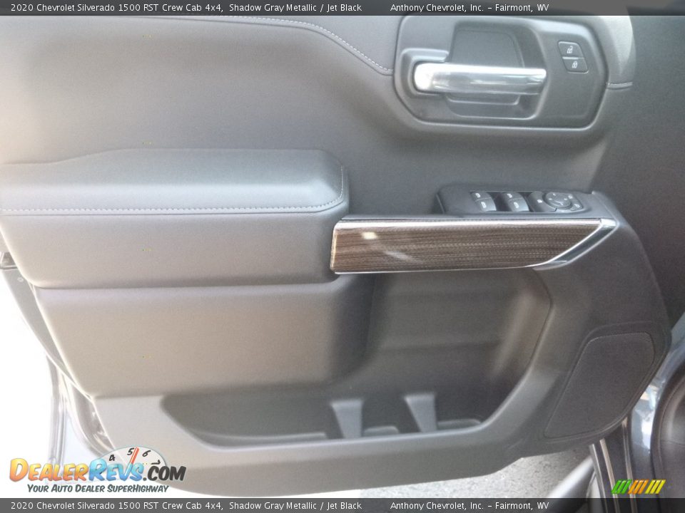 2020 Chevrolet Silverado 1500 RST Crew Cab 4x4 Shadow Gray Metallic / Jet Black Photo #14