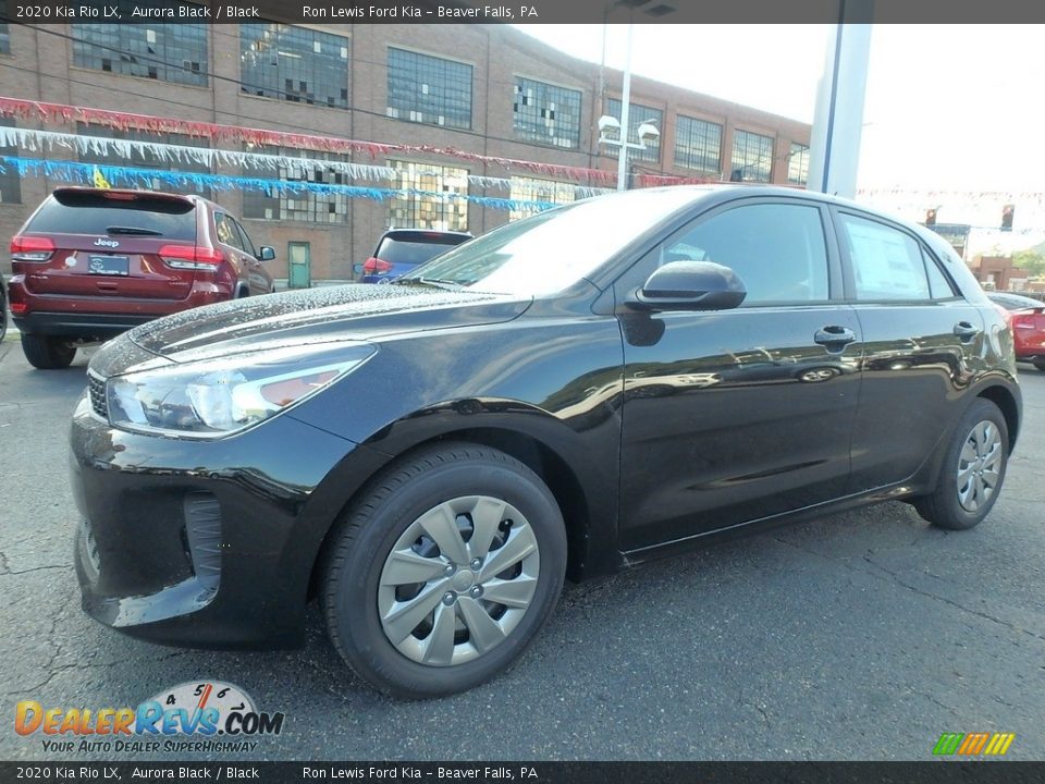 Front 3/4 View of 2020 Kia Rio LX Photo #7