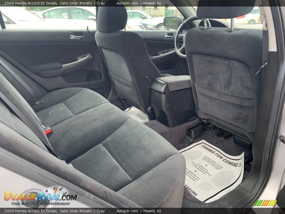 2004 Honda Accord EX Sedan Satin Silver Metallic / Gray Photo #12