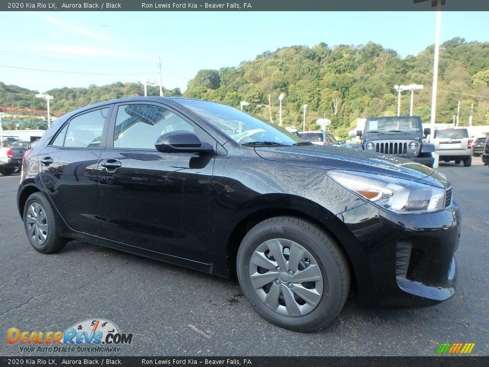 Aurora Black 2020 Kia Rio LX Photo #9