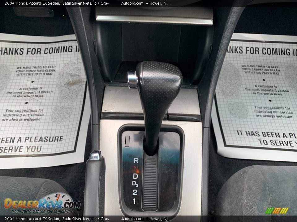 2004 Honda Accord EX Sedan Satin Silver Metallic / Gray Photo #15