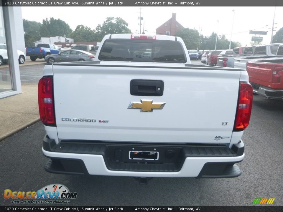 2020 Chevrolet Colorado LT Crew Cab 4x4 Summit White / Jet Black Photo #8