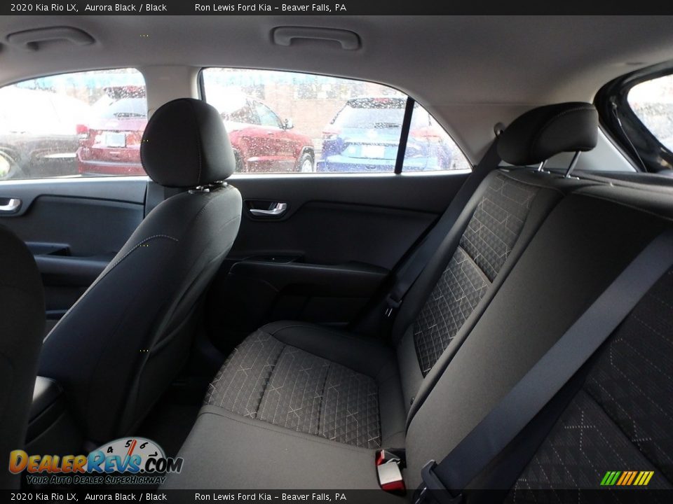Rear Seat of 2020 Kia Rio LX Photo #13