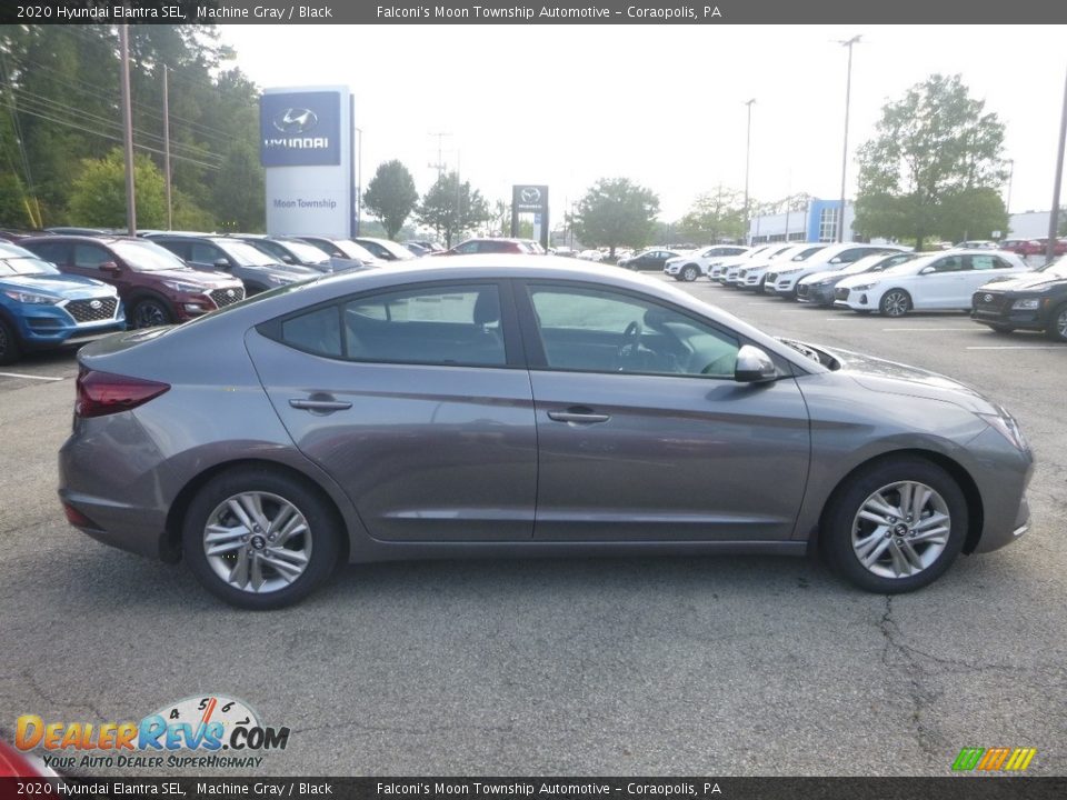 2020 Hyundai Elantra SEL Machine Gray / Black Photo #1