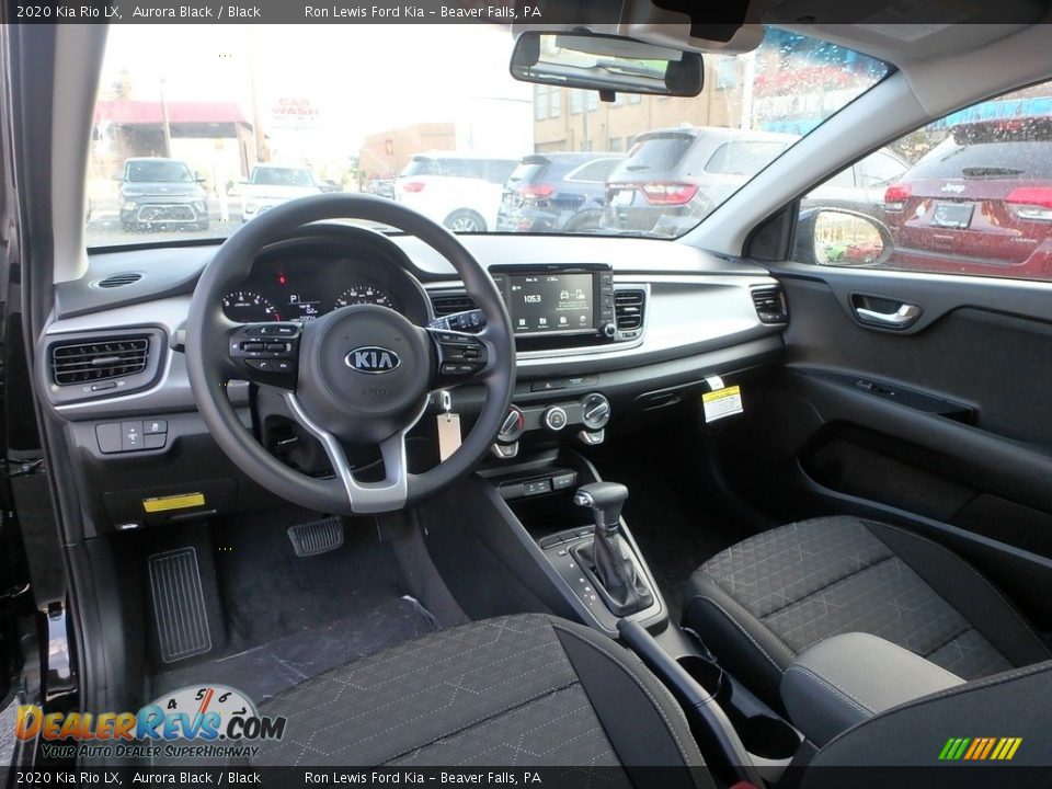 Black Interior - 2020 Kia Rio LX Photo #14