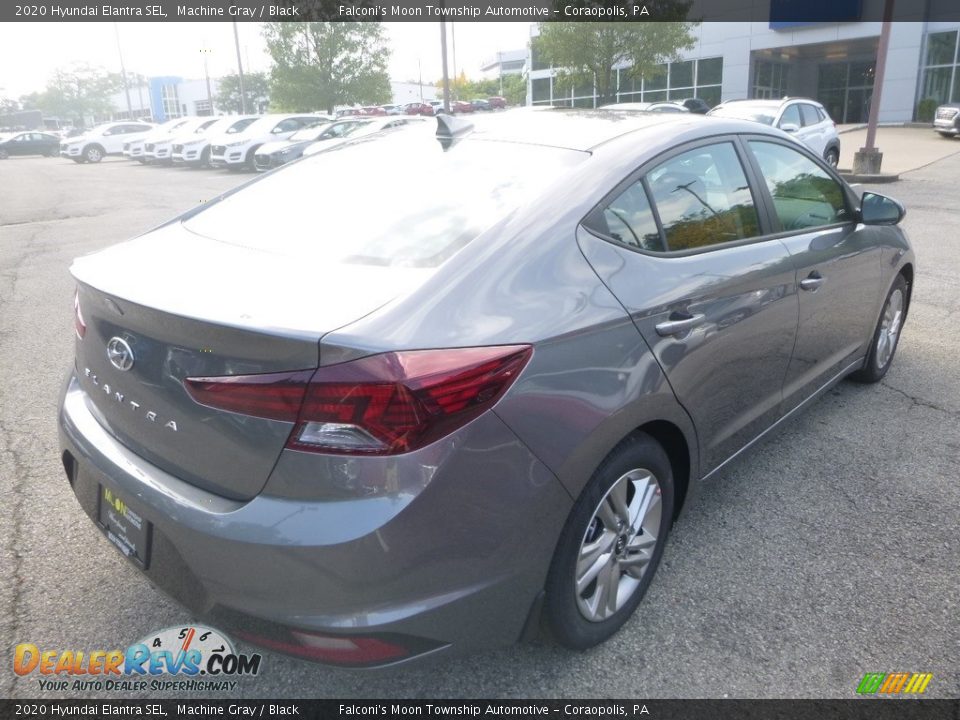 2020 Hyundai Elantra SEL Machine Gray / Black Photo #2