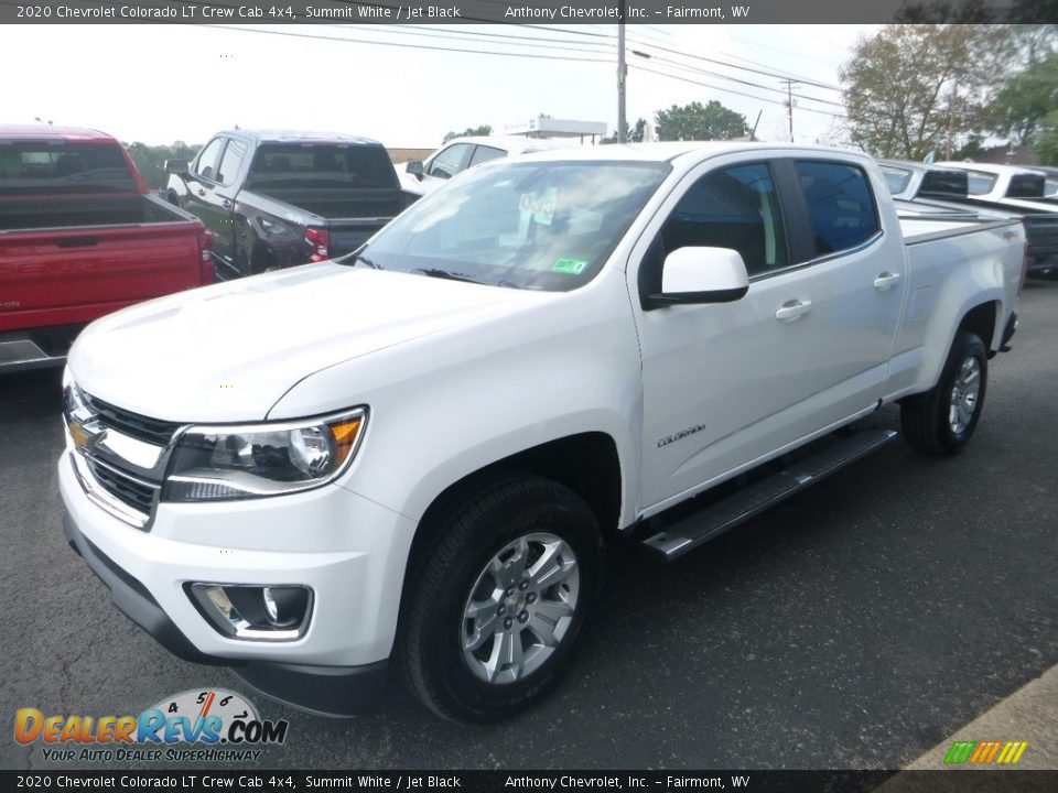 2020 Chevrolet Colorado LT Crew Cab 4x4 Summit White / Jet Black Photo #10