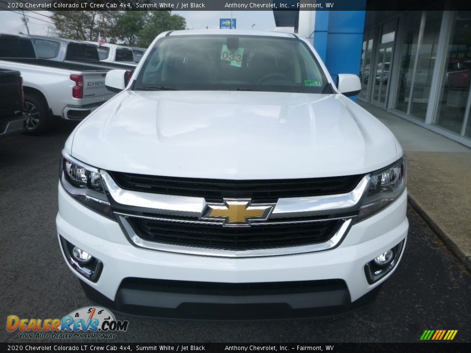 2020 Chevrolet Colorado LT Crew Cab 4x4 Summit White / Jet Black Photo #11