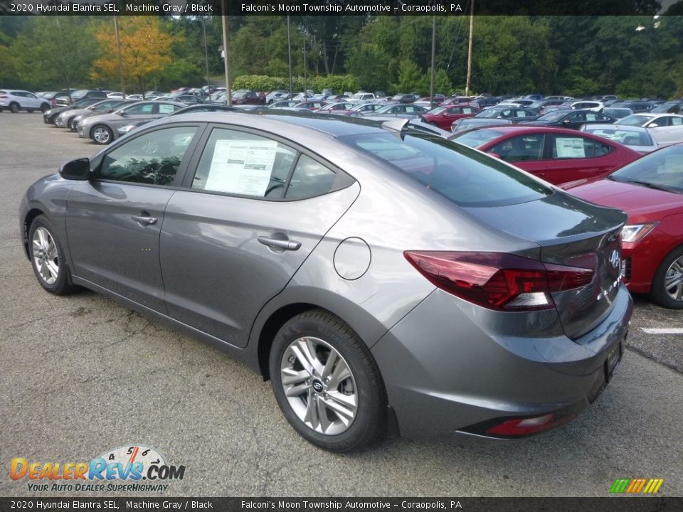 2020 Hyundai Elantra SEL Machine Gray / Black Photo #6