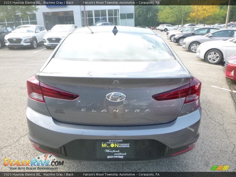 2020 Hyundai Elantra SEL Machine Gray / Black Photo #7