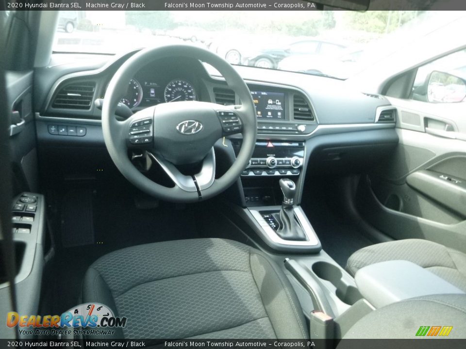 2020 Hyundai Elantra SEL Machine Gray / Black Photo #10