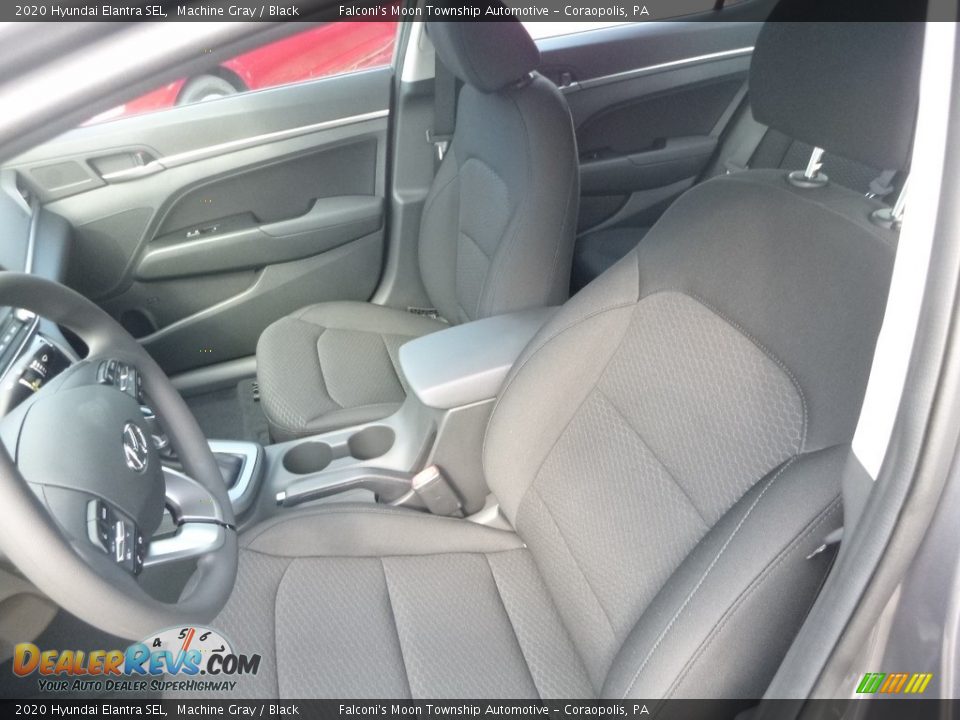 2020 Hyundai Elantra SEL Machine Gray / Black Photo #12