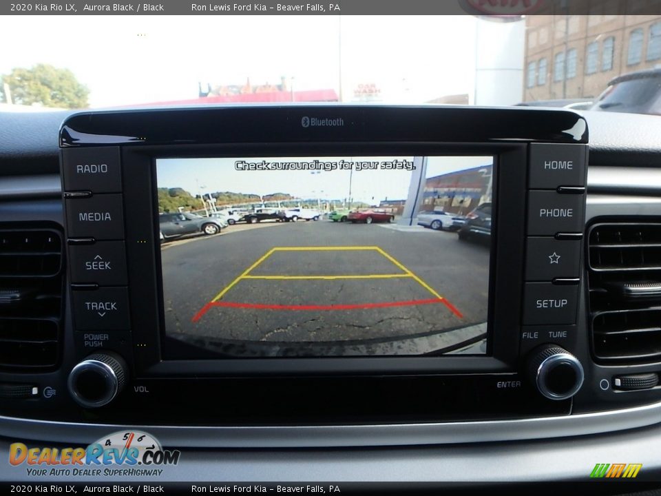 2020 Kia Rio LX Aurora Black / Black Photo #20