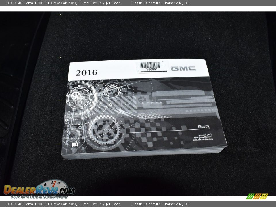 2016 GMC Sierra 1500 SLE Crew Cab 4WD Summit White / Jet Black Photo #15