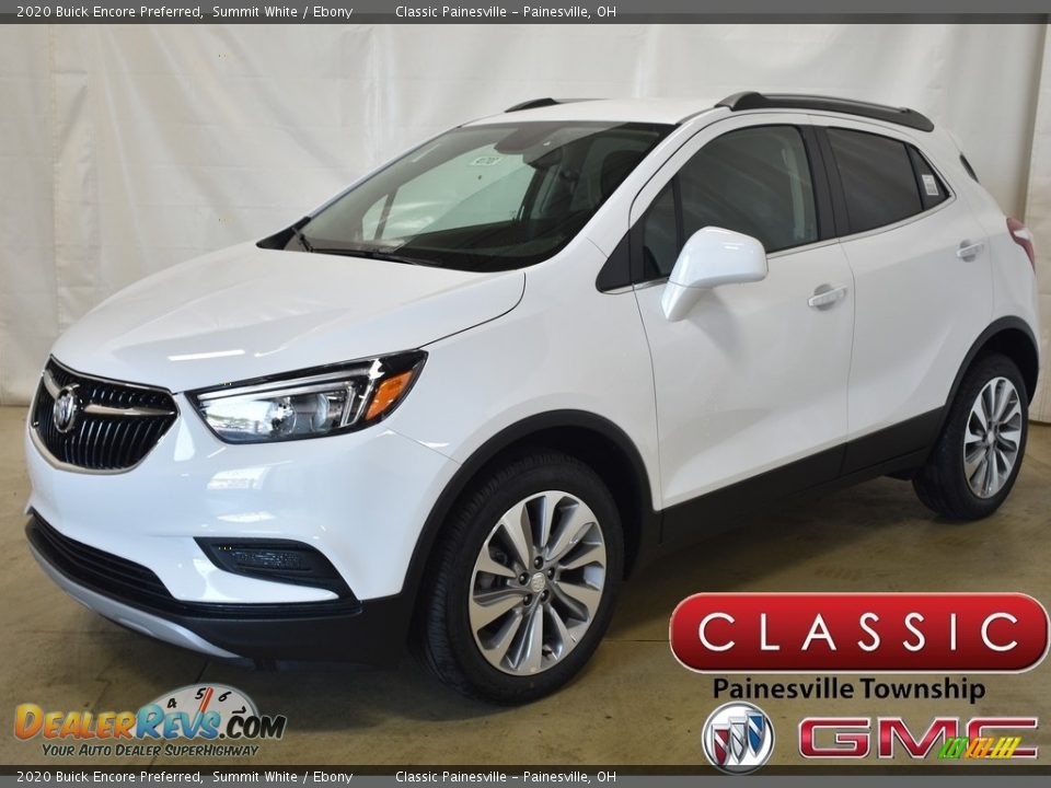 2020 Buick Encore Preferred Summit White / Ebony Photo #1