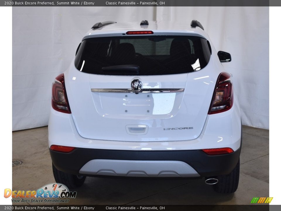 2020 Buick Encore Preferred Summit White / Ebony Photo #3