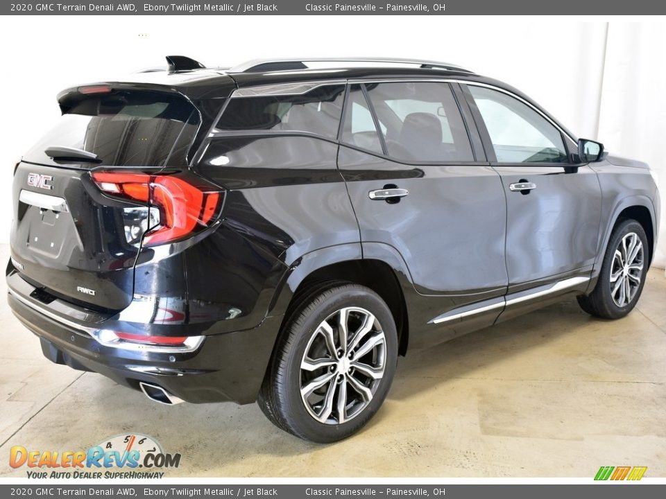 2020 GMC Terrain Denali AWD Ebony Twilight Metallic / Jet Black Photo #2
