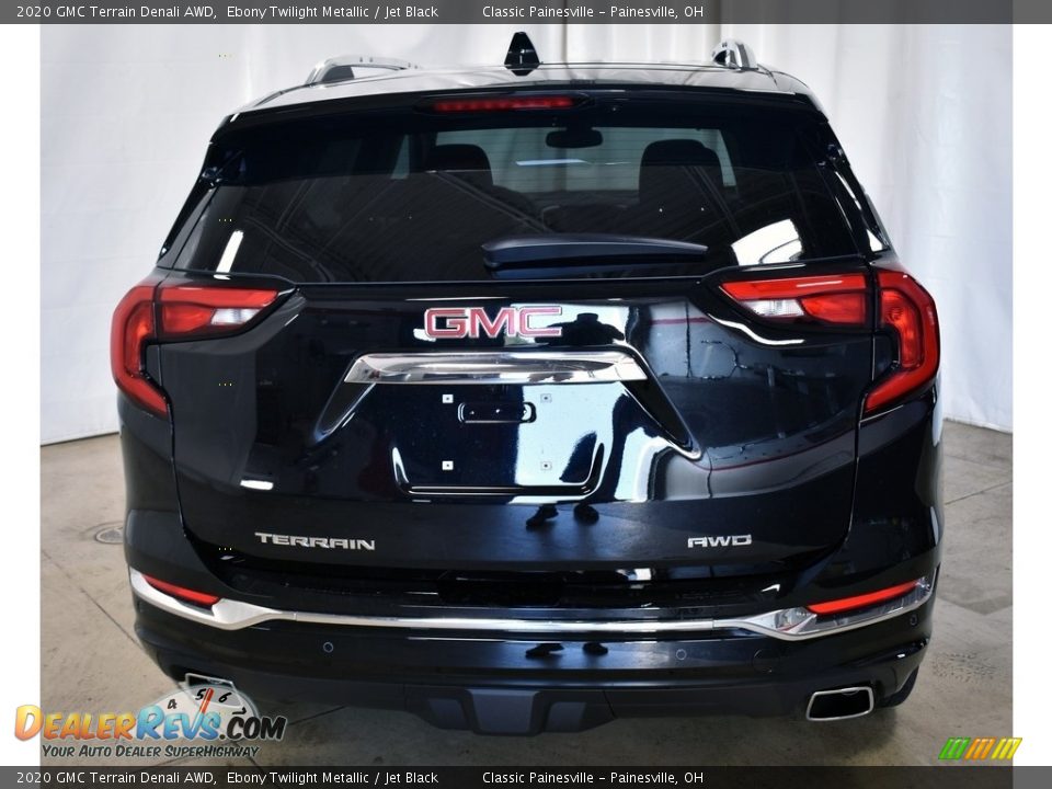 2020 GMC Terrain Denali AWD Ebony Twilight Metallic / Jet Black Photo #3