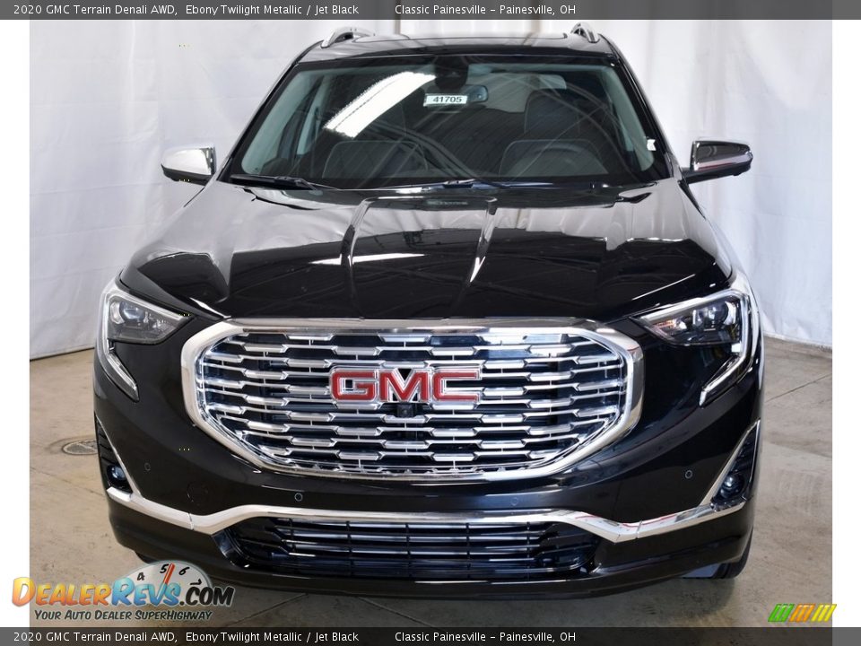 2020 GMC Terrain Denali AWD Ebony Twilight Metallic / Jet Black Photo #4