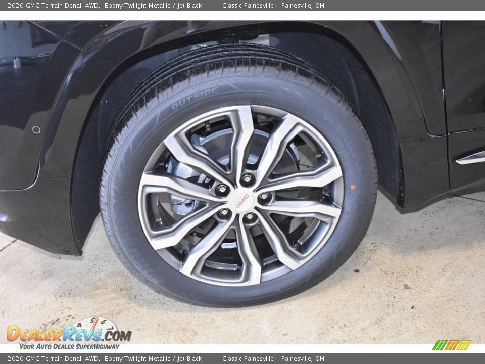 2020 GMC Terrain Denali AWD Ebony Twilight Metallic / Jet Black Photo #5