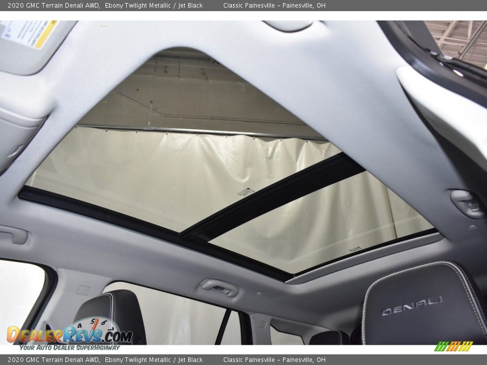 2020 GMC Terrain Denali AWD Ebony Twilight Metallic / Jet Black Photo #6