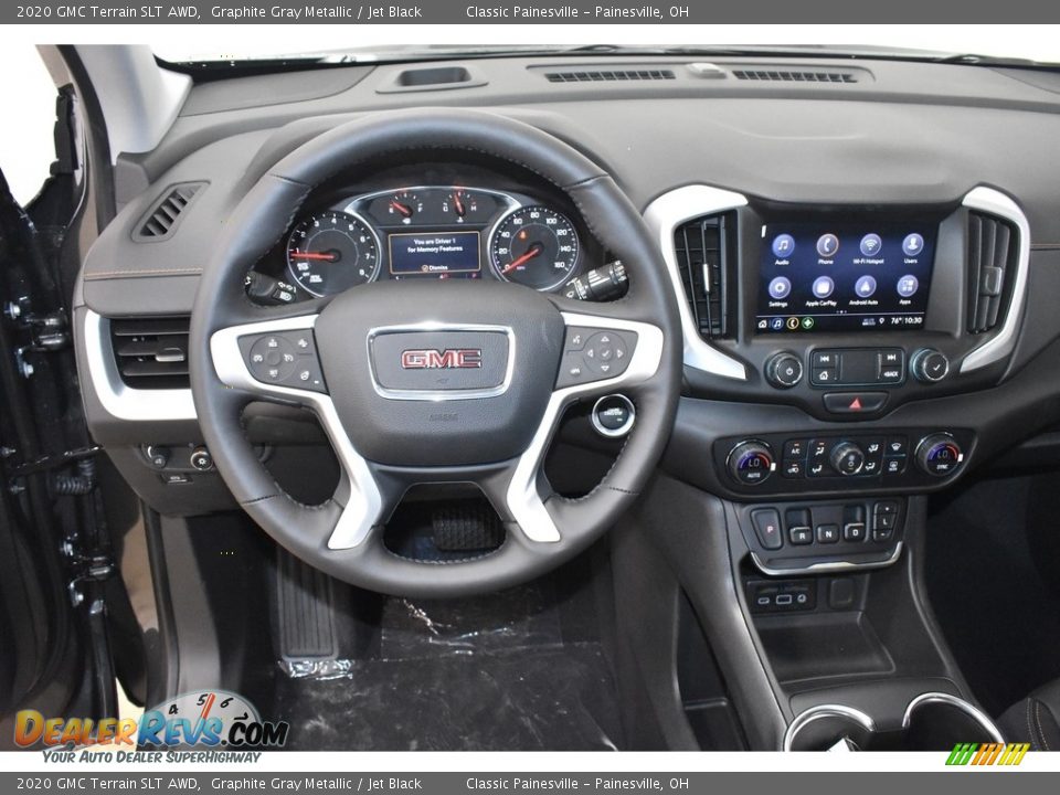 2020 GMC Terrain SLT AWD Graphite Gray Metallic / Jet Black Photo #9