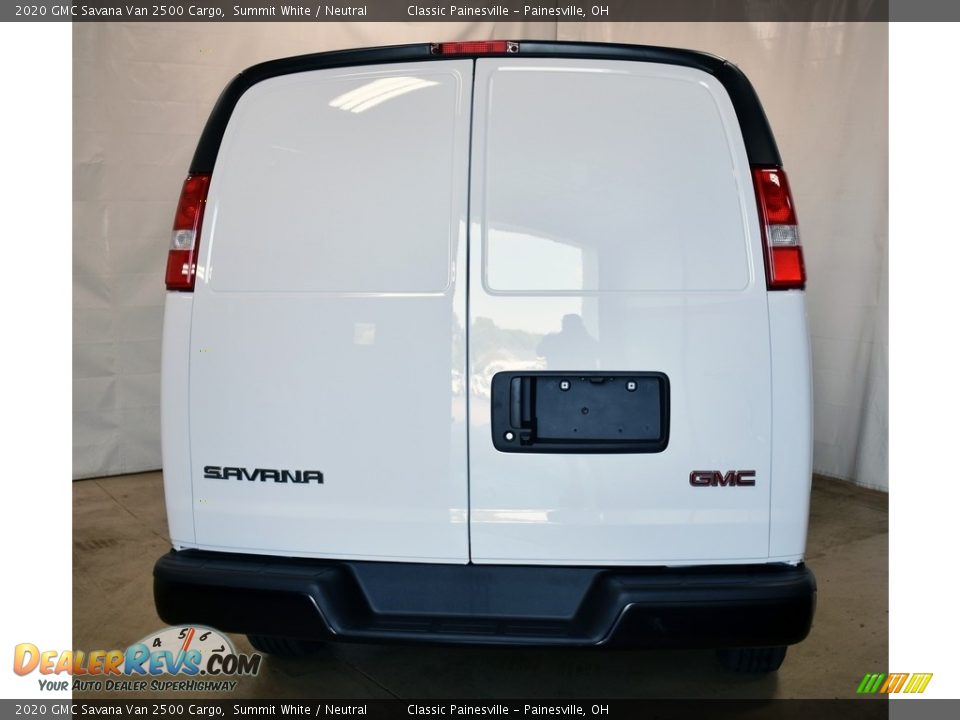 2020 GMC Savana Van 2500 Cargo Summit White / Neutral Photo #3