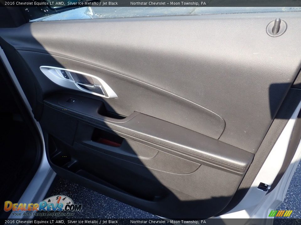 2016 Chevrolet Equinox LT AWD Silver Ice Metallic / Jet Black Photo #17