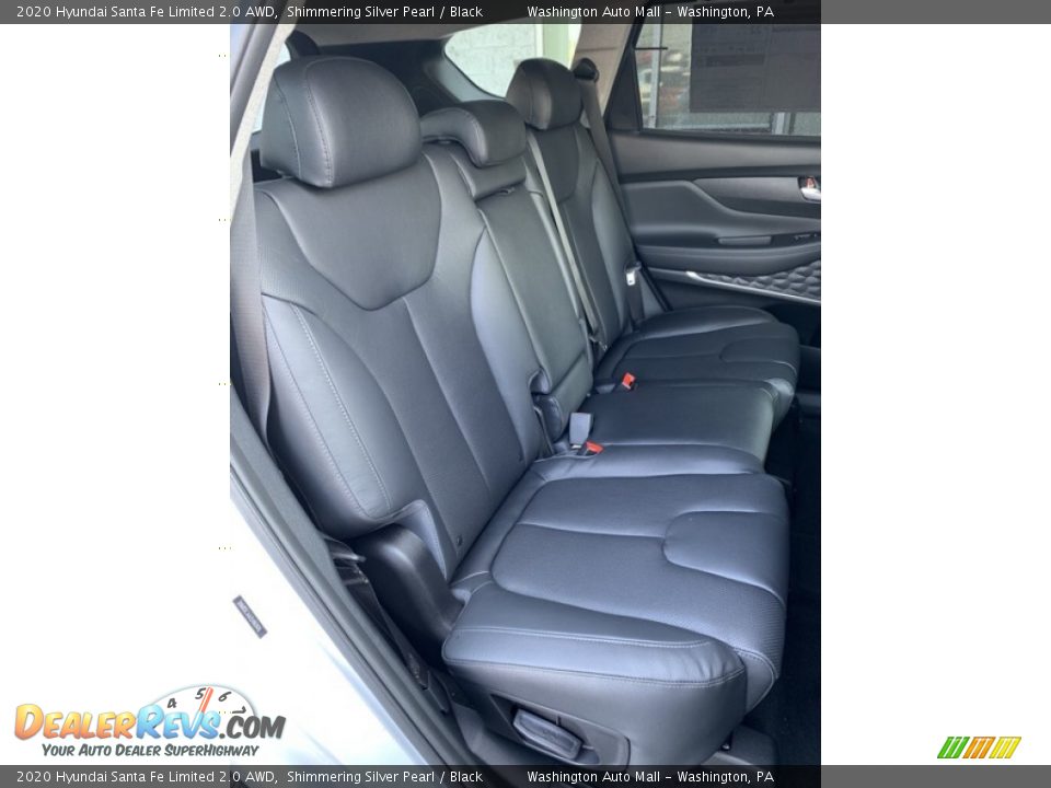 Rear Seat of 2020 Hyundai Santa Fe Limited 2.0 AWD Photo #27