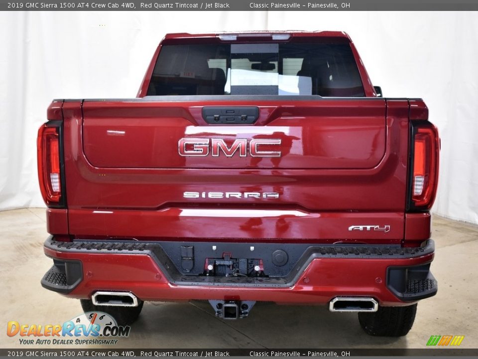 2019 GMC Sierra 1500 AT4 Crew Cab 4WD Red Quartz Tintcoat / Jet Black Photo #3