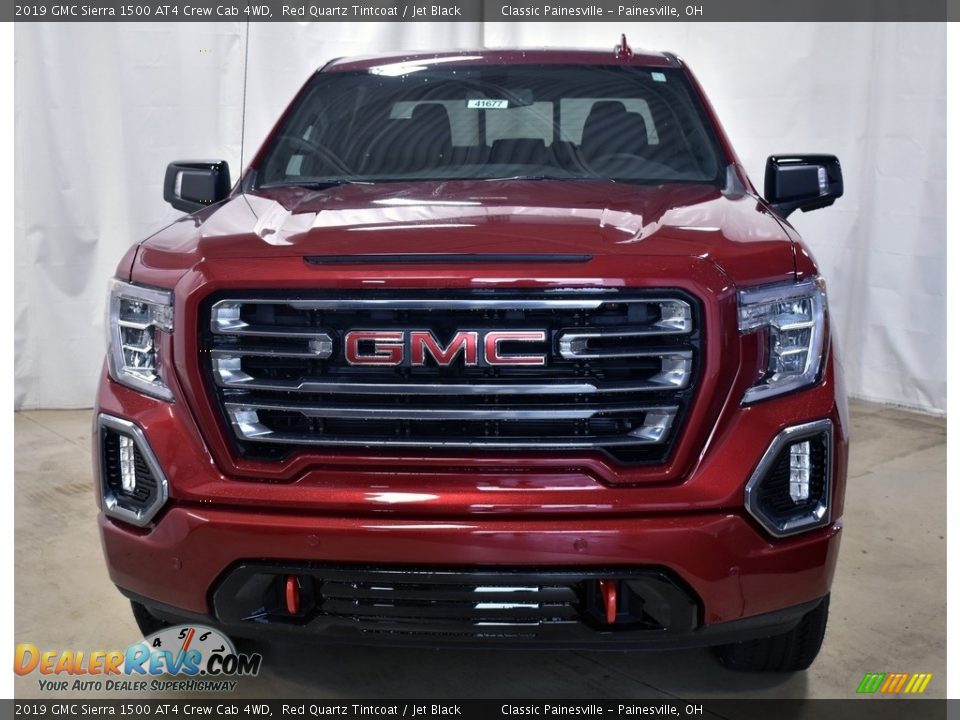 2019 GMC Sierra 1500 AT4 Crew Cab 4WD Red Quartz Tintcoat / Jet Black Photo #4