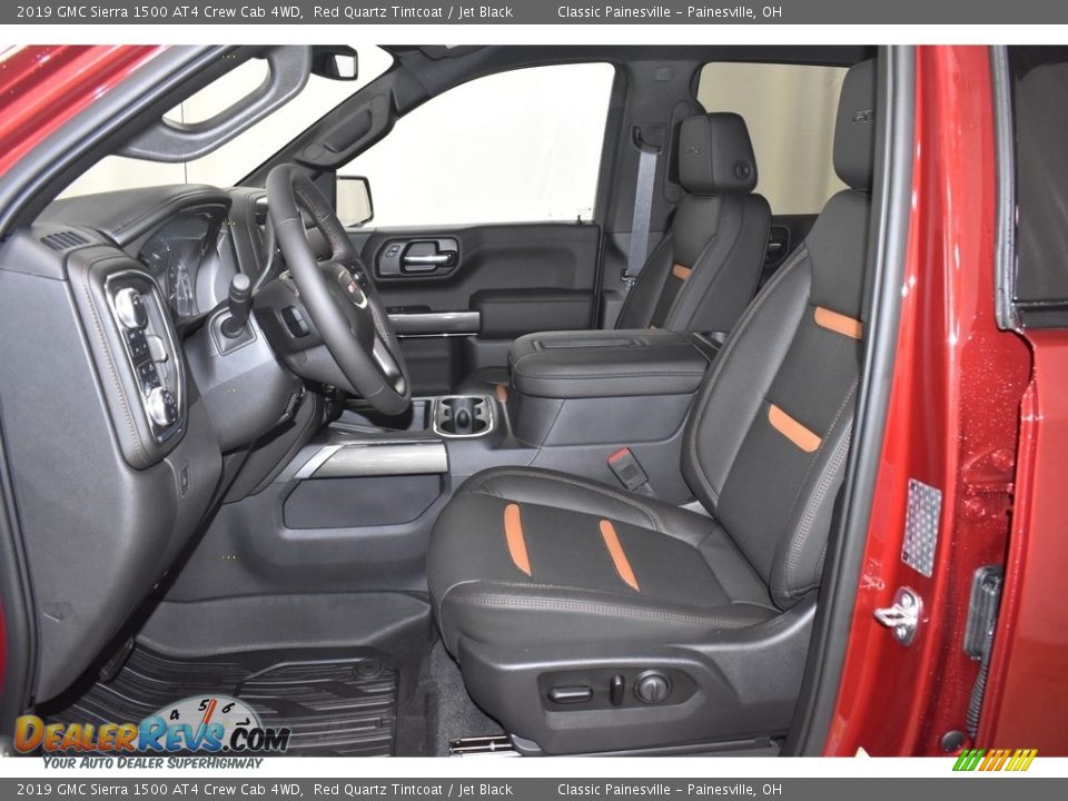 2019 GMC Sierra 1500 AT4 Crew Cab 4WD Red Quartz Tintcoat / Jet Black Photo #6