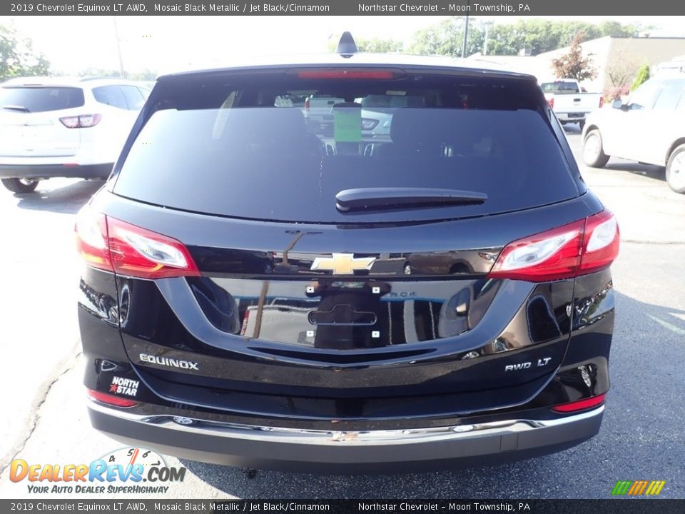 2019 Chevrolet Equinox LT AWD Mosaic Black Metallic / Jet Black/Cinnamon Photo #4