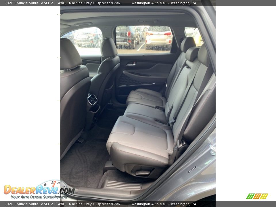 2020 Hyundai Santa Fe SEL 2.0 AWD Machine Gray / Espresso/Gray Photo #20
