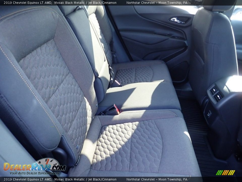 2019 Chevrolet Equinox LT AWD Mosaic Black Metallic / Jet Black/Cinnamon Photo #11