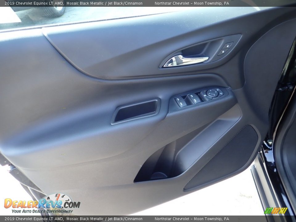 2019 Chevrolet Equinox LT AWD Mosaic Black Metallic / Jet Black/Cinnamon Photo #15