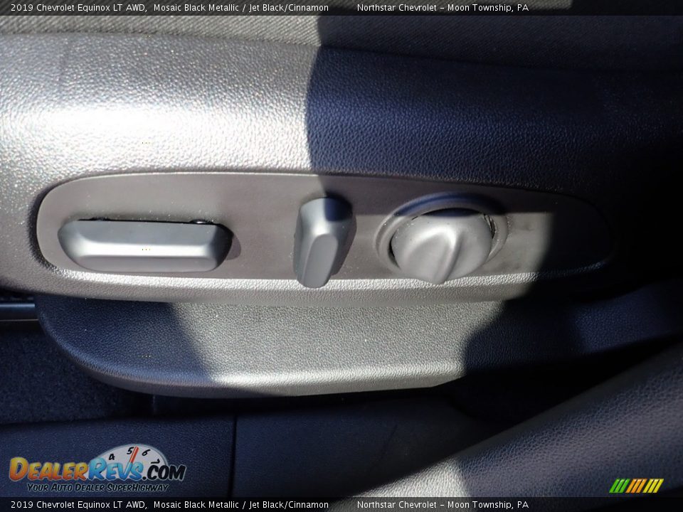 2019 Chevrolet Equinox LT AWD Mosaic Black Metallic / Jet Black/Cinnamon Photo #16