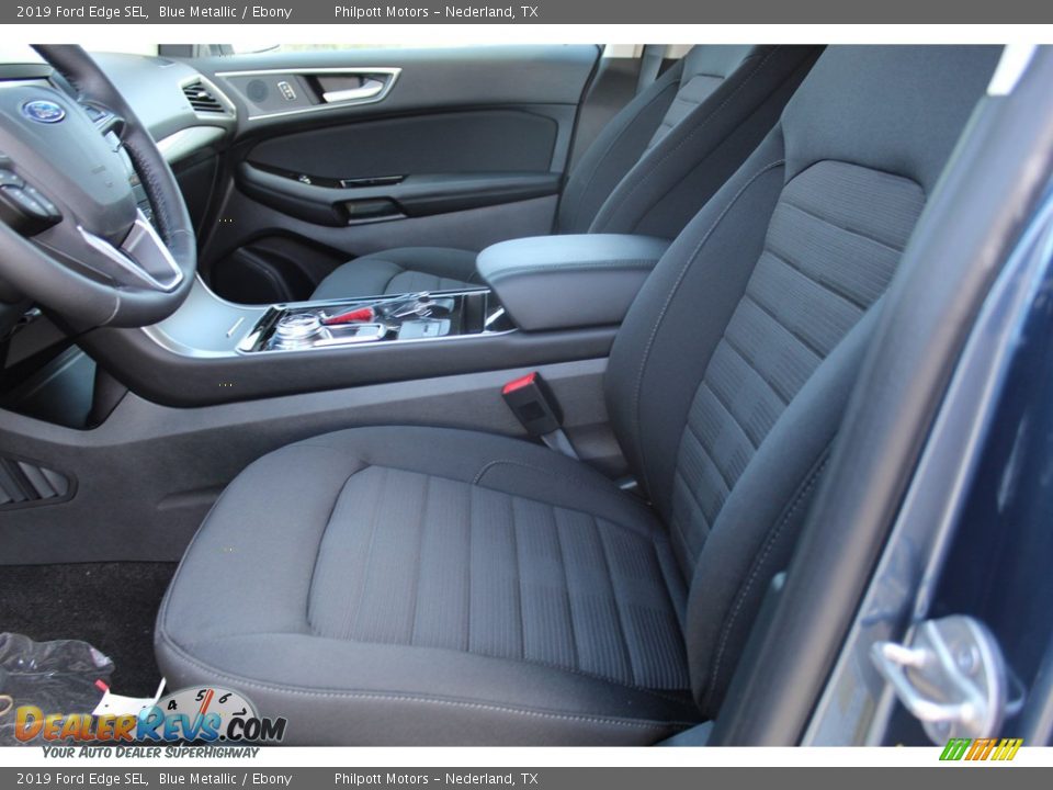 2019 Ford Edge SEL Blue Metallic / Ebony Photo #11