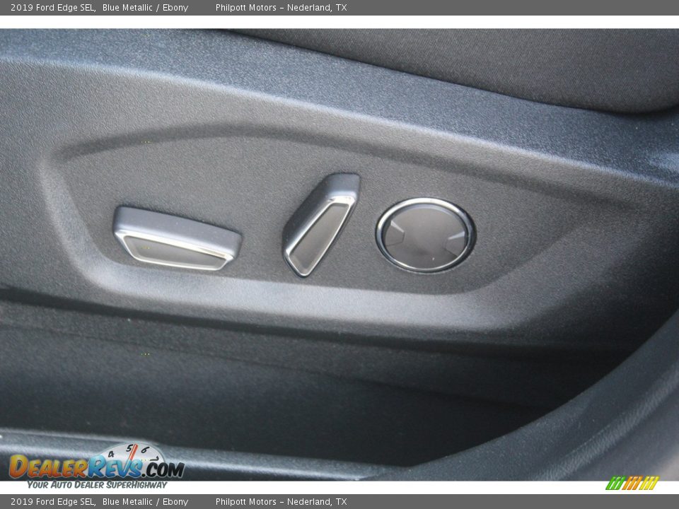 2019 Ford Edge SEL Blue Metallic / Ebony Photo #12