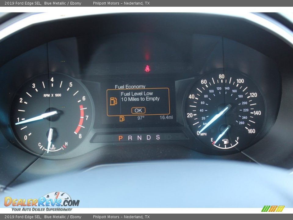 2019 Ford Edge SEL Gauges Photo #15