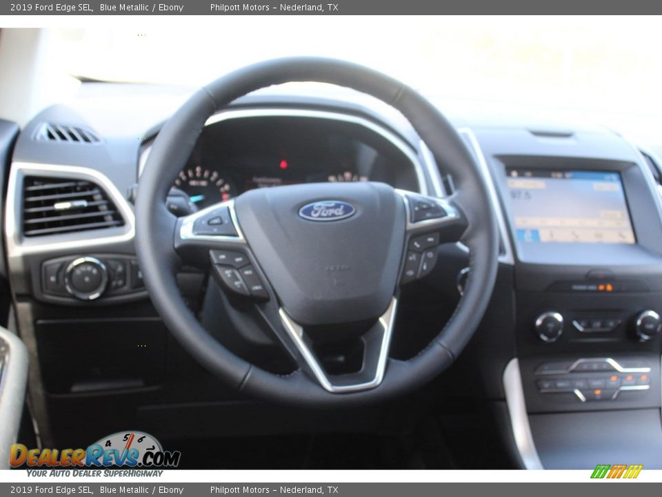 2019 Ford Edge SEL Steering Wheel Photo #23