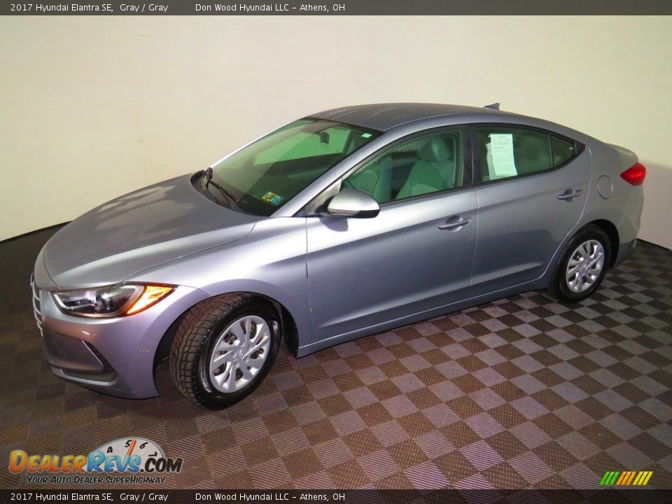 2017 Hyundai Elantra SE Gray / Gray Photo #7