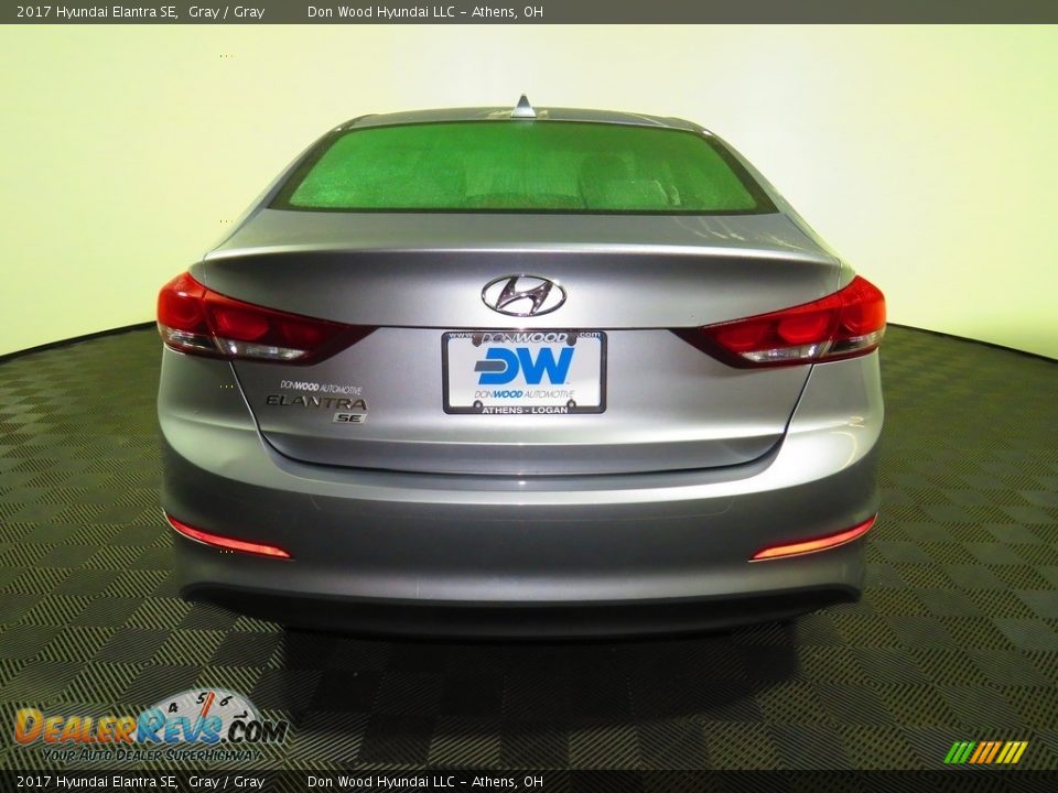 2017 Hyundai Elantra SE Gray / Gray Photo #11