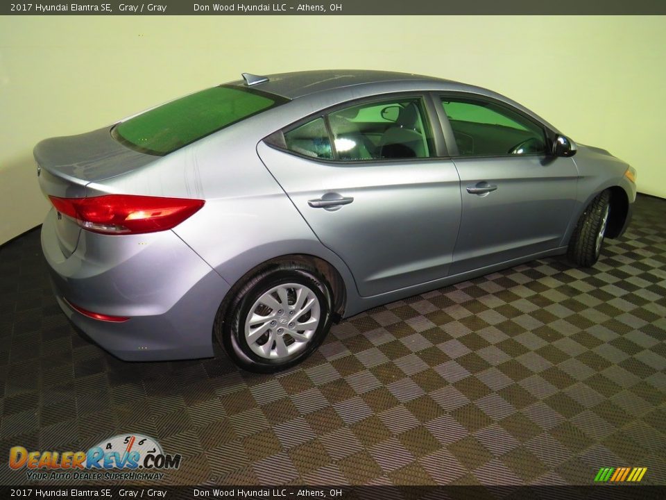 2017 Hyundai Elantra SE Gray / Gray Photo #14