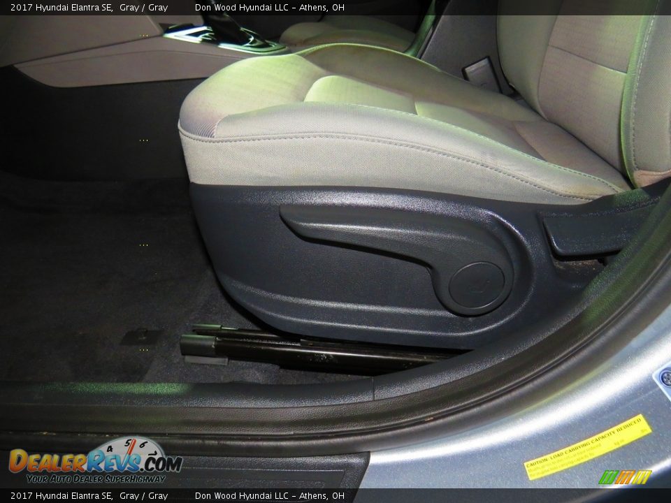 2017 Hyundai Elantra SE Gray / Gray Photo #17