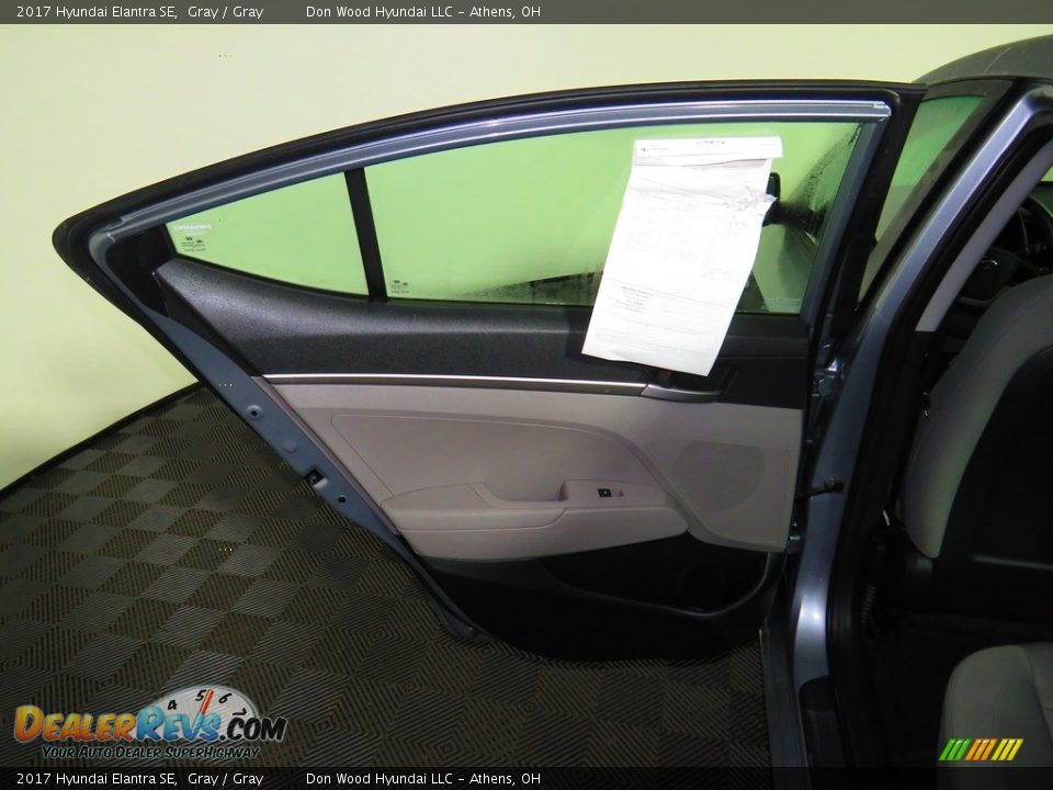2017 Hyundai Elantra SE Gray / Gray Photo #20