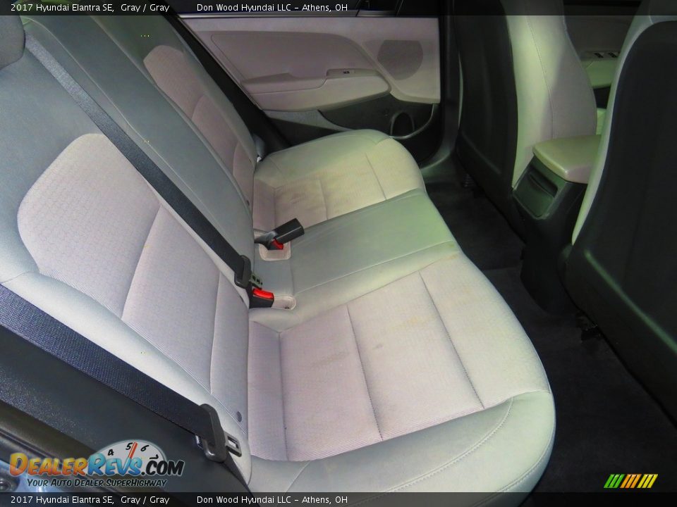 2017 Hyundai Elantra SE Gray / Gray Photo #23