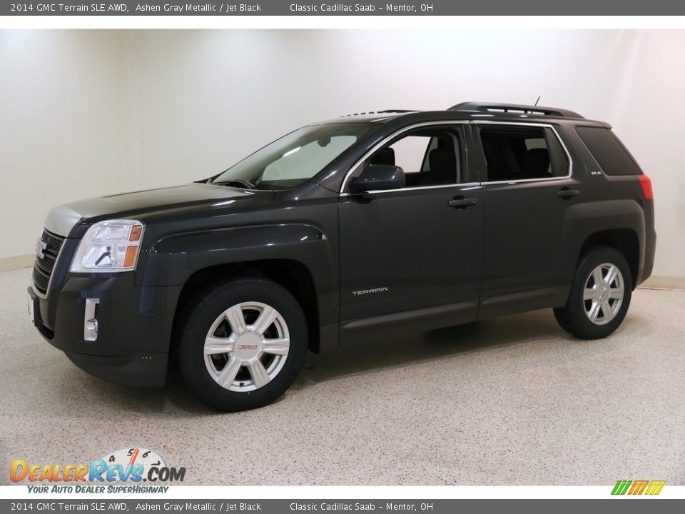 2014 GMC Terrain SLE AWD Ashen Gray Metallic / Jet Black Photo #3